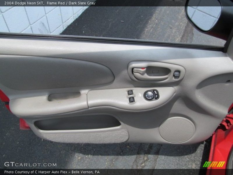 Flame Red / Dark Slate Gray 2004 Dodge Neon SXT