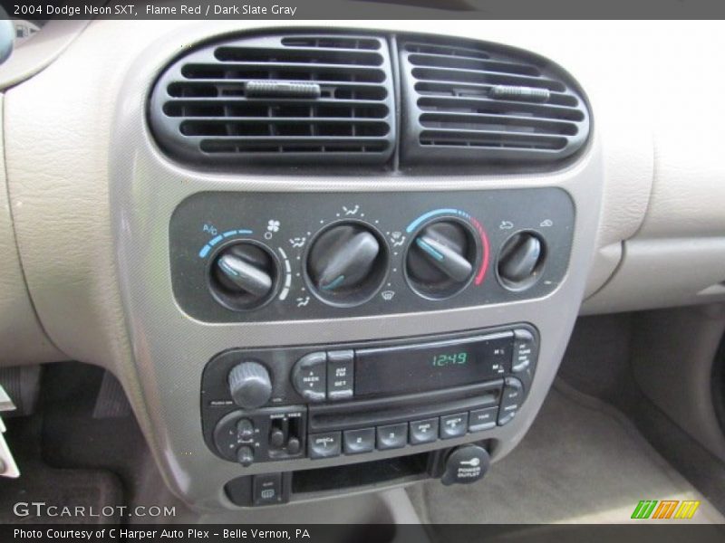 Flame Red / Dark Slate Gray 2004 Dodge Neon SXT