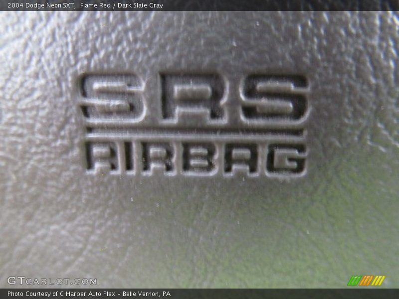 Flame Red / Dark Slate Gray 2004 Dodge Neon SXT