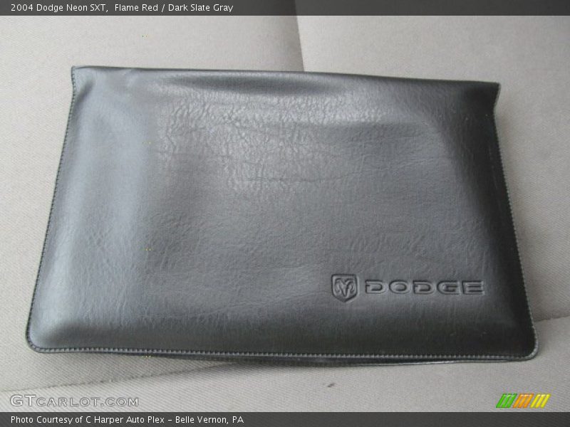 Flame Red / Dark Slate Gray 2004 Dodge Neon SXT