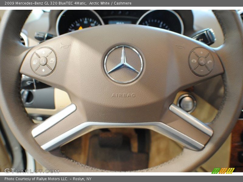 Arctic White / Cashmere 2009 Mercedes-Benz GL 320 BlueTEC 4Matic