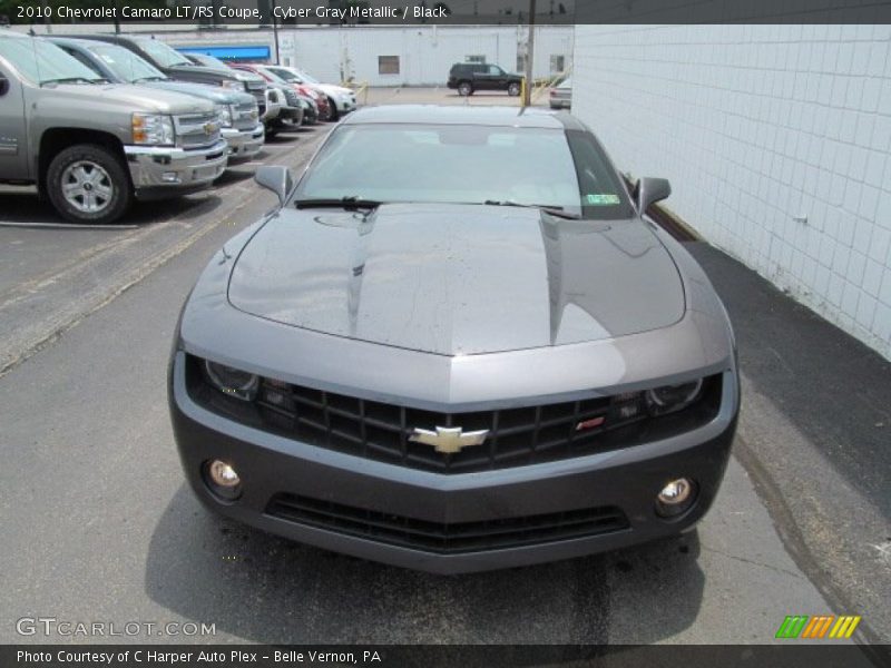 Cyber Gray Metallic / Black 2010 Chevrolet Camaro LT/RS Coupe