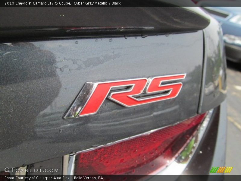 Cyber Gray Metallic / Black 2010 Chevrolet Camaro LT/RS Coupe