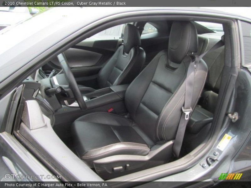 Cyber Gray Metallic / Black 2010 Chevrolet Camaro LT/RS Coupe