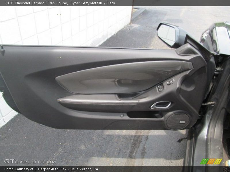 Cyber Gray Metallic / Black 2010 Chevrolet Camaro LT/RS Coupe