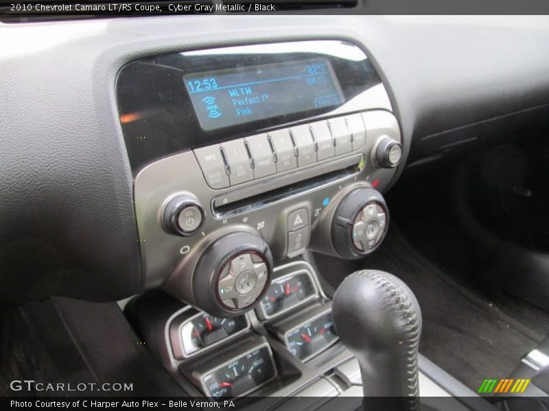 Cyber Gray Metallic / Black 2010 Chevrolet Camaro LT/RS Coupe