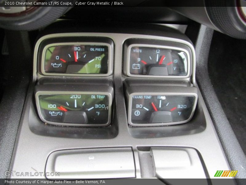 Cyber Gray Metallic / Black 2010 Chevrolet Camaro LT/RS Coupe