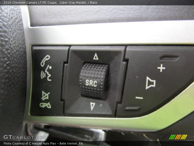 Cyber Gray Metallic / Black 2010 Chevrolet Camaro LT/RS Coupe