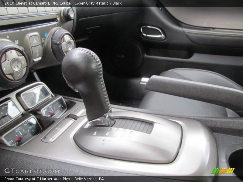 Cyber Gray Metallic / Black 2010 Chevrolet Camaro LT/RS Coupe