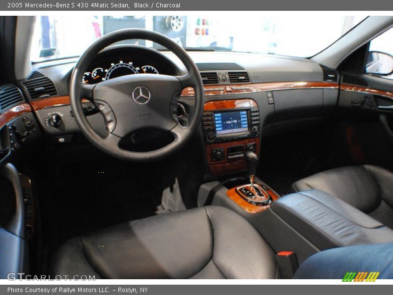 Black / Charcoal 2005 Mercedes-Benz S 430 4Matic Sedan