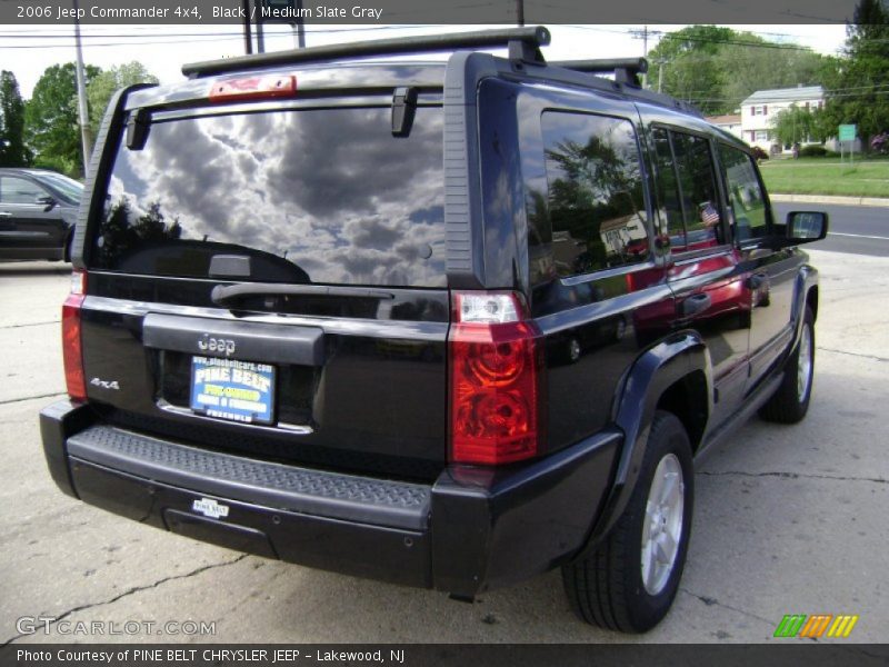 Black / Medium Slate Gray 2006 Jeep Commander 4x4
