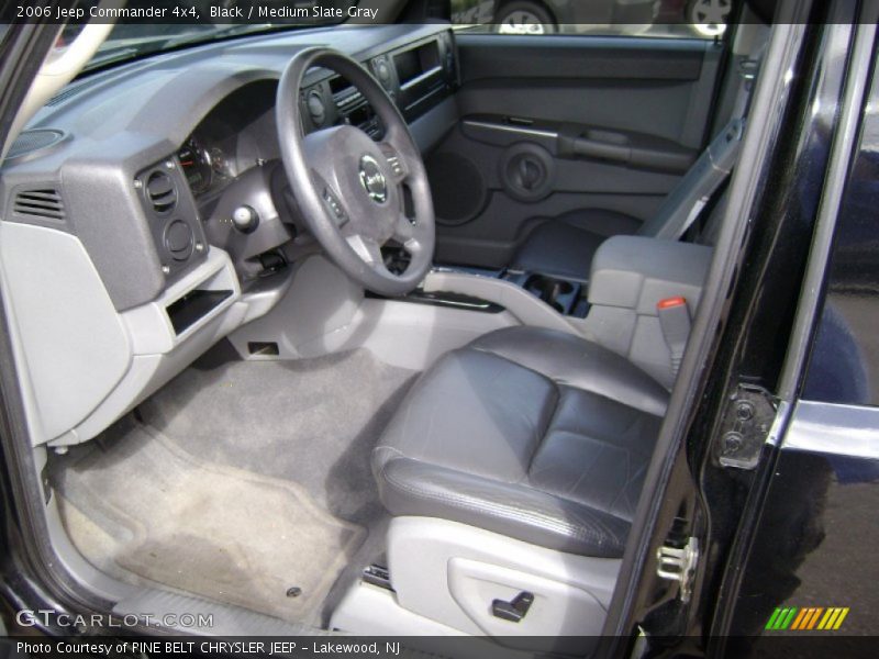 Black / Medium Slate Gray 2006 Jeep Commander 4x4