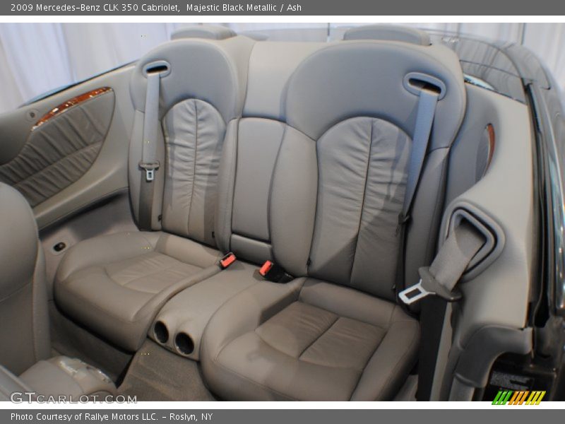Majestic Black Metallic / Ash 2009 Mercedes-Benz CLK 350 Cabriolet