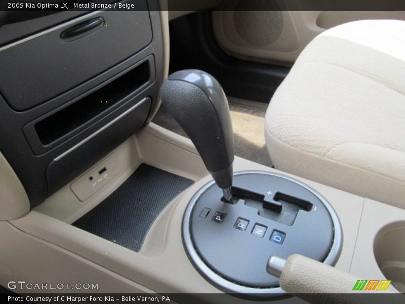 Metal Bronze / Beige 2009 Kia Optima LX