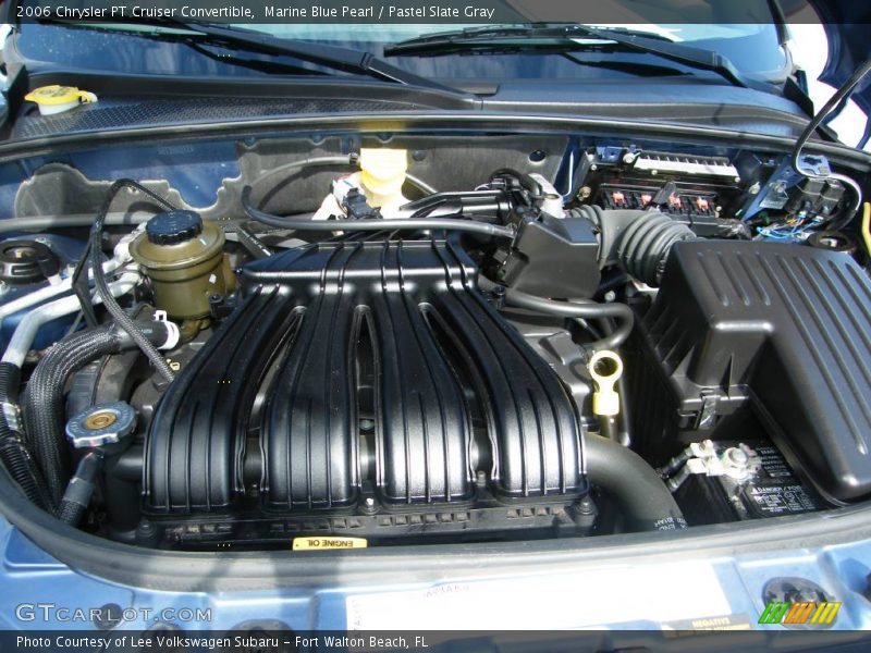 Marine Blue Pearl / Pastel Slate Gray 2006 Chrysler PT Cruiser Convertible