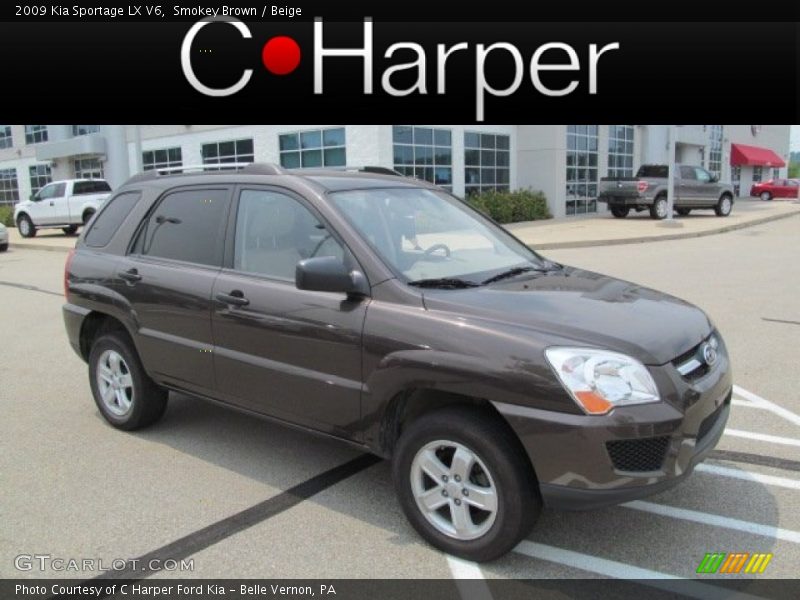 Smokey Brown / Beige 2009 Kia Sportage LX V6