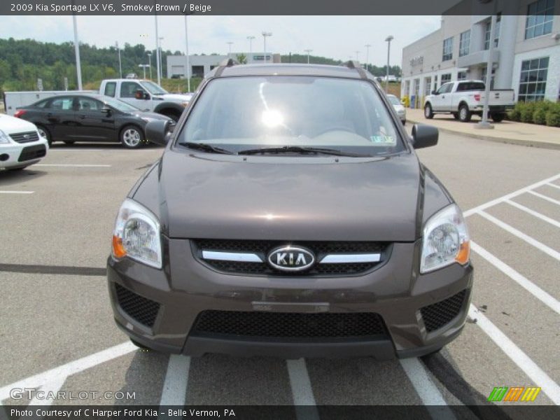 Smokey Brown / Beige 2009 Kia Sportage LX V6