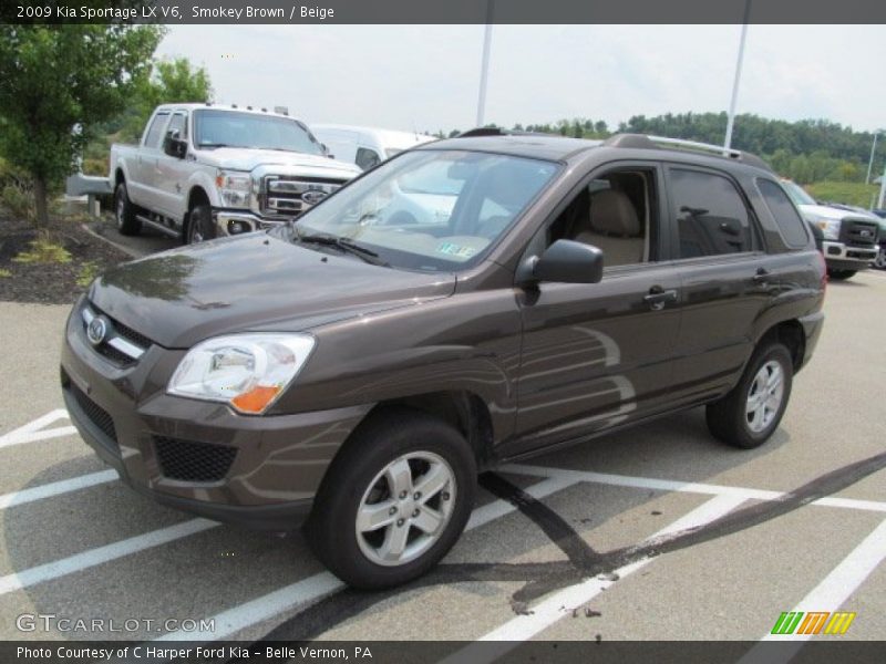 Smokey Brown / Beige 2009 Kia Sportage LX V6