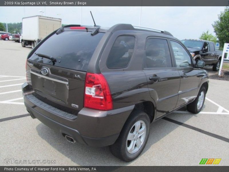 Smokey Brown / Beige 2009 Kia Sportage LX V6