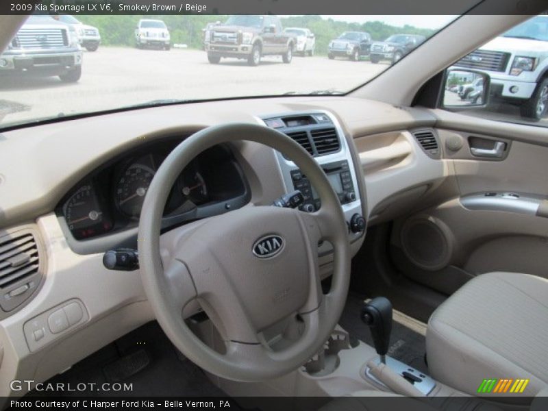 Smokey Brown / Beige 2009 Kia Sportage LX V6