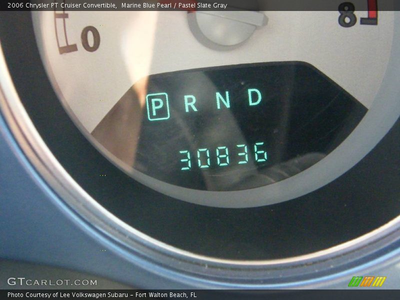 Marine Blue Pearl / Pastel Slate Gray 2006 Chrysler PT Cruiser Convertible