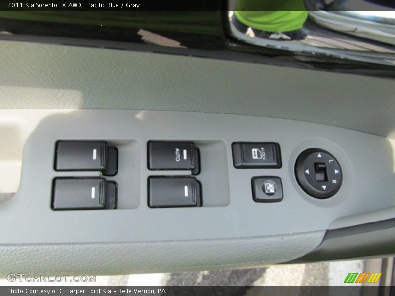 Pacific Blue / Gray 2011 Kia Sorento LX AWD