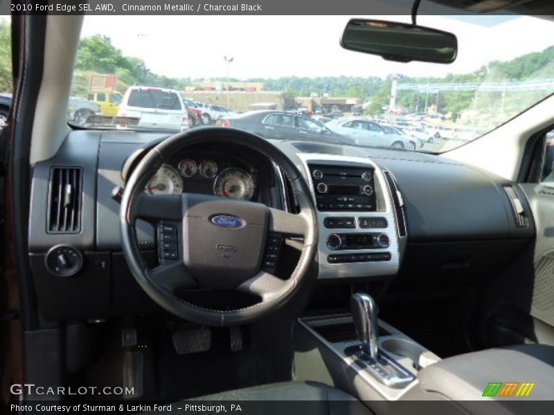 Cinnamon Metallic / Charcoal Black 2010 Ford Edge SEL AWD