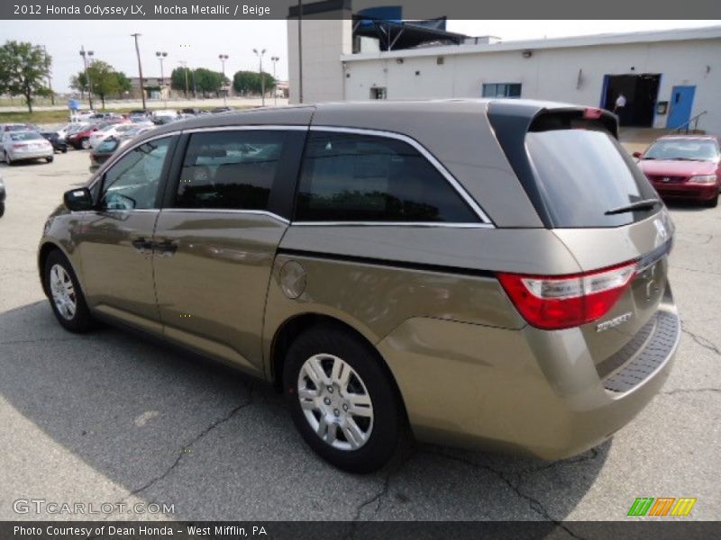 Mocha Metallic / Beige 2012 Honda Odyssey LX