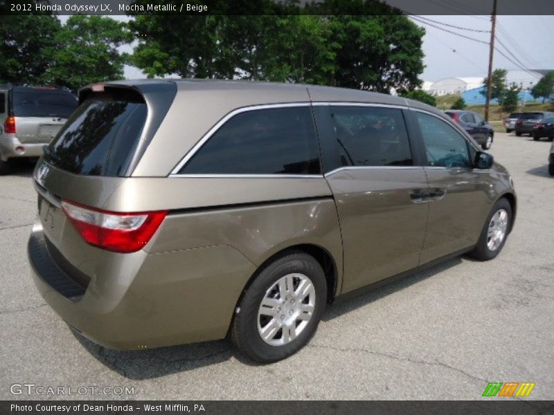  2012 Odyssey LX Mocha Metallic