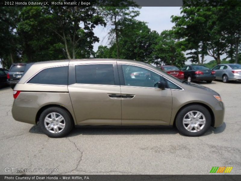  2012 Odyssey LX Mocha Metallic