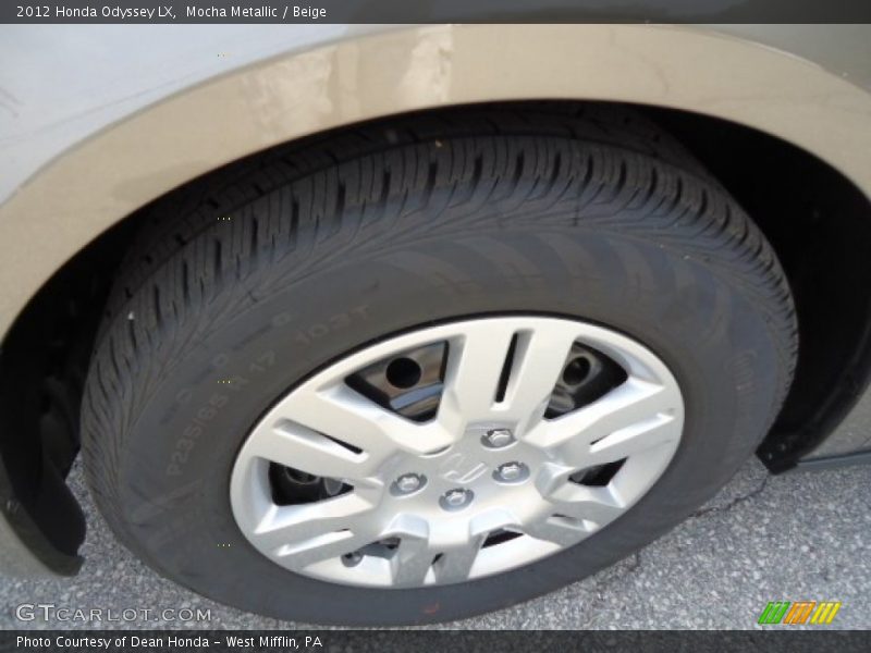  2012 Odyssey LX Wheel