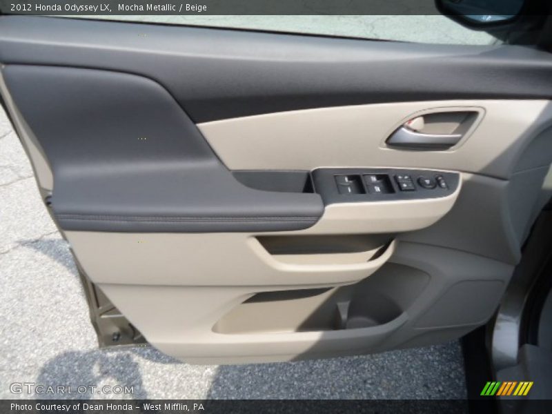 Mocha Metallic / Beige 2012 Honda Odyssey LX