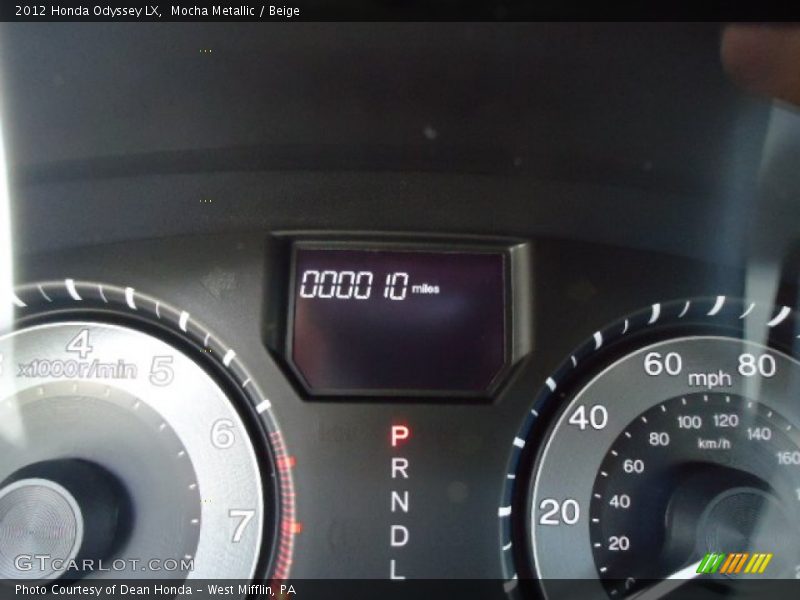 Mocha Metallic / Beige 2012 Honda Odyssey LX