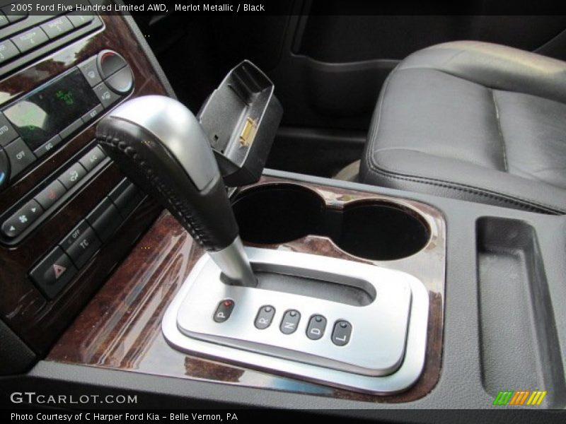 Merlot Metallic / Black 2005 Ford Five Hundred Limited AWD