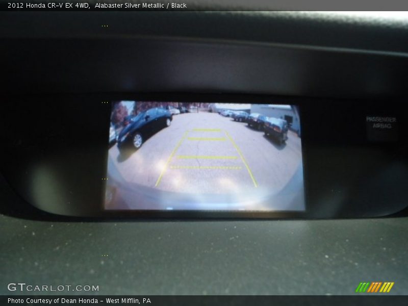 Alabaster Silver Metallic / Black 2012 Honda CR-V EX 4WD