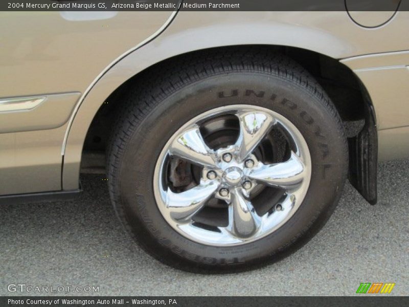 Arizona Beige Metallic / Medium Parchment 2004 Mercury Grand Marquis GS
