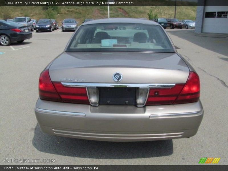 Arizona Beige Metallic / Medium Parchment 2004 Mercury Grand Marquis GS