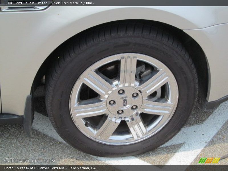 Silver Birch Metallic / Black 2008 Ford Taurus Limited