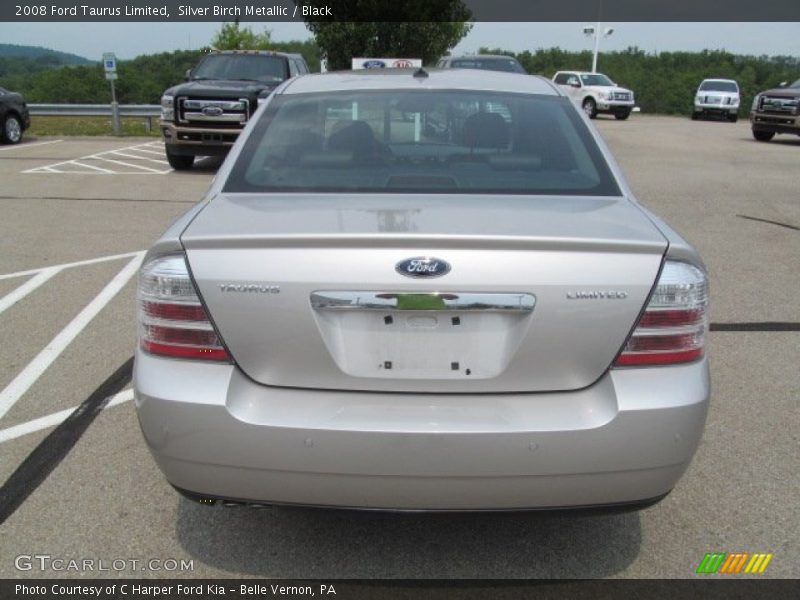 Silver Birch Metallic / Black 2008 Ford Taurus Limited