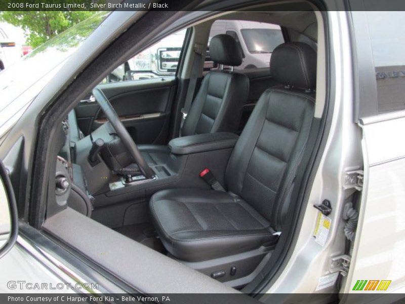 Silver Birch Metallic / Black 2008 Ford Taurus Limited