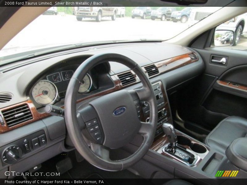 Silver Birch Metallic / Black 2008 Ford Taurus Limited