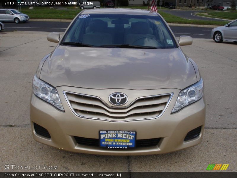 Sandy Beach Metallic / Bisque 2010 Toyota Camry