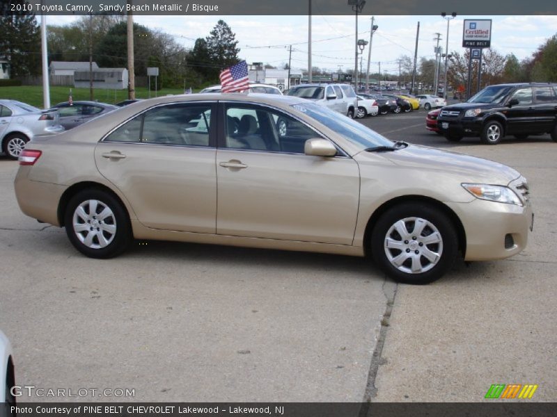Sandy Beach Metallic / Bisque 2010 Toyota Camry