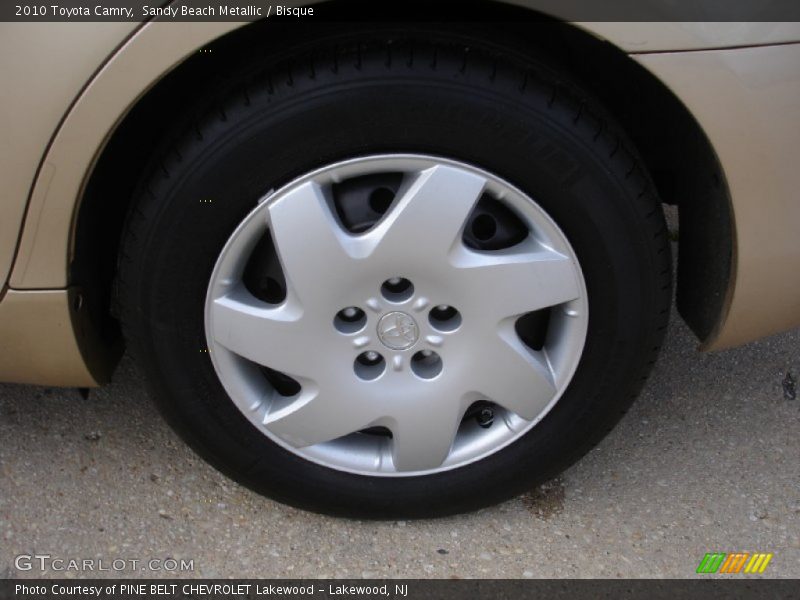 Sandy Beach Metallic / Bisque 2010 Toyota Camry