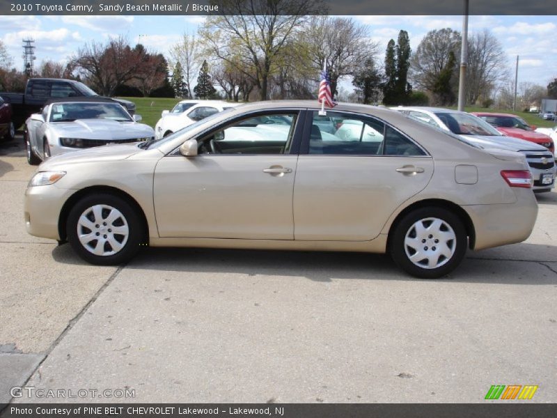 Sandy Beach Metallic / Bisque 2010 Toyota Camry