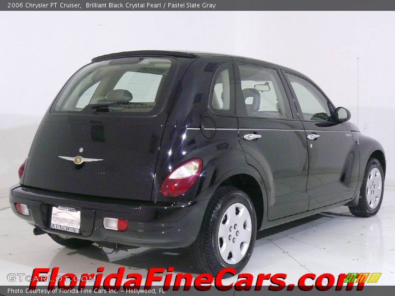 Brilliant Black Crystal Pearl / Pastel Slate Gray 2006 Chrysler PT Cruiser