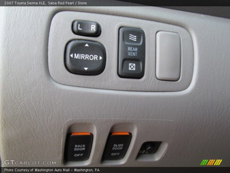 Salsa Red Pearl / Stone 2007 Toyota Sienna XLE