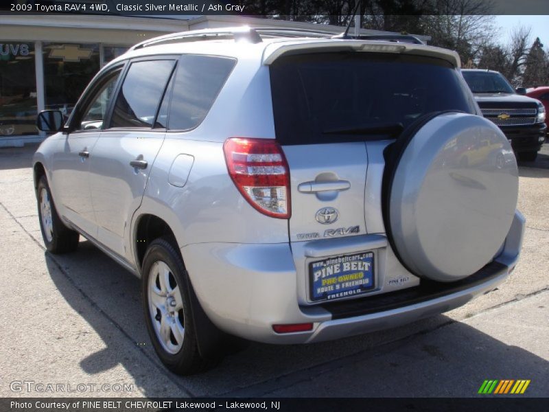 Classic Silver Metallic / Ash Gray 2009 Toyota RAV4 4WD