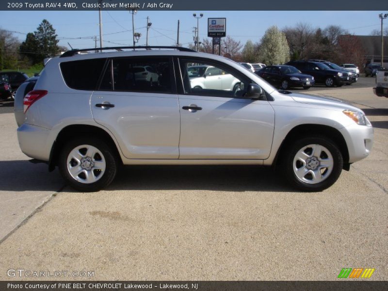Classic Silver Metallic / Ash Gray 2009 Toyota RAV4 4WD