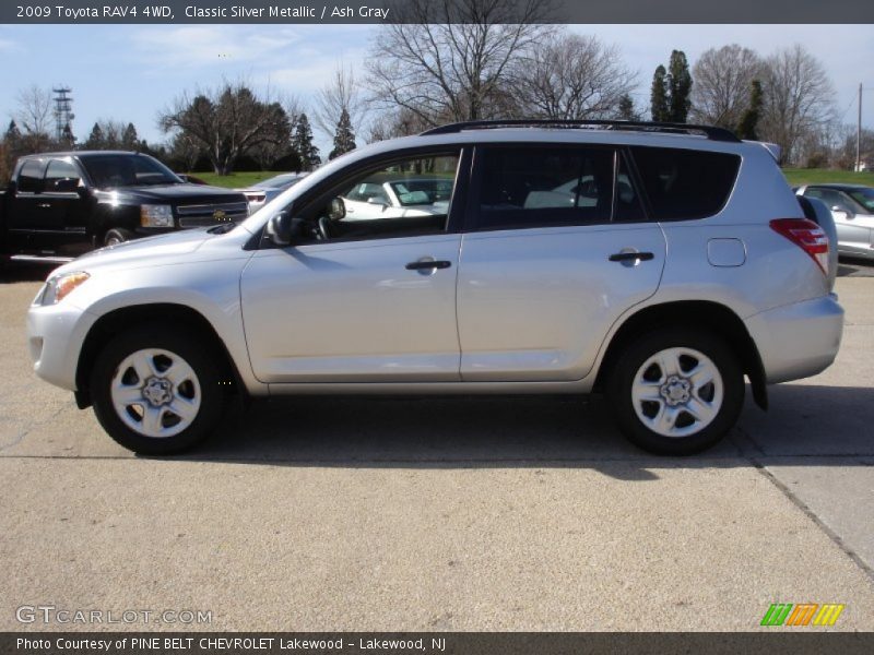 Classic Silver Metallic / Ash Gray 2009 Toyota RAV4 4WD